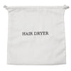 Registry Cotton/Polyester Hair Dryer Bag, 12" x 12", white