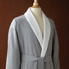 Le Montreux Microfiber Shawl Collar Robe, Grey