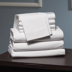 Conocera 300 Thread Count Ring-Spun Cotton Sateen Fitted Sheet