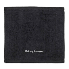 Makeup Remover Towel Black, 13" x 13"