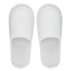 Registry Medium-Weight Cotton Terry Closed Toe Slippers, White