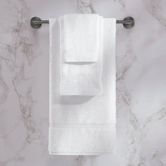 1888 Mills Crown Touch Dobby Border Bath Towel, 27" x 50"