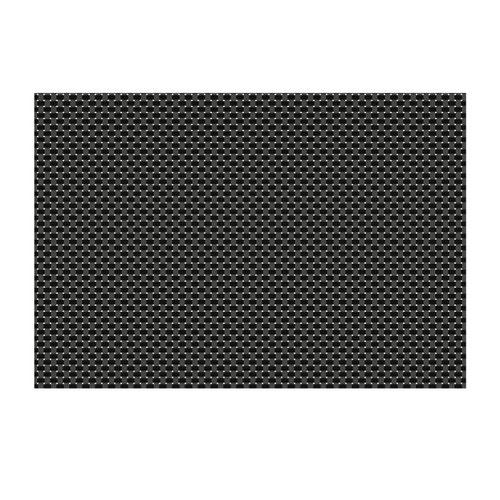 John Ritzenthaler Company Textilene Placemat, 13" W x 19" L, Charcoal