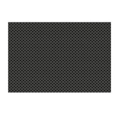 John Ritzenthaler Company Textilene Placemat, 13" W x 19" L, Charcoal