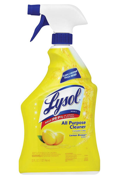 Lysol - All-Purpose Cleaner: 32 oz Spray Bottle, Disinfectant - 91482380 -  MSC Industrial Supply
