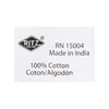John Ritzenthaler Company Royale 100% Cotton Terry Solid Kitchen Towel, Graphite