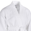 Registry 13-Oz. Cotton/Poly Kimono Collar Terry Robe, White, 48" Length
