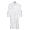 Registry Waffle Weave Shawl Collar Robe, White, 50" length