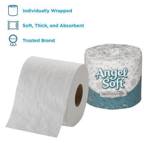 Angel Soft Premium Embossed Bath Tissue, 2-Ply - CLEARANCE